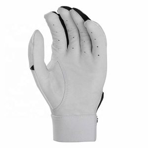 Gants de baseball de qualité professionnelle personnalisables en usine directe Gants de frappeur en cuir avec options de taille et de conception - Product Image 3