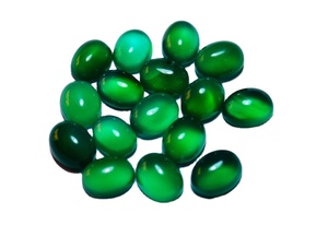 Đá quý Vivaaz <span class=keywords><strong>Gems</strong></span> 3x4mm, cấp AAA+, Chalcedony xanh tự nhiên, mặt cabochon oval, chứng nhận IGI, xử lý nhiệt, đã được hiệu chỉnh kích thước - Product Image 2