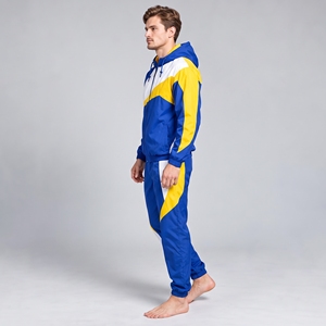 Survêtement coupe-vent pour homme de qualité supérieure avec tissu coupe-vent respirant, confortable et hydrofuge - Product Image 5