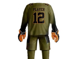 Tenues de hockey sur glace unisexes les plus vendues, respirantes, imprimées, avec logo personnalisé, ensembles en gros, Grand Power Industries - Product Image 5