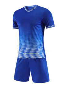 Best Quality 100% Polyester Customizable Quick Dry <b>Colourful</b> Soccer Short Sleeve Moisture Wicking Fitted Football Uniform - Product Image 6