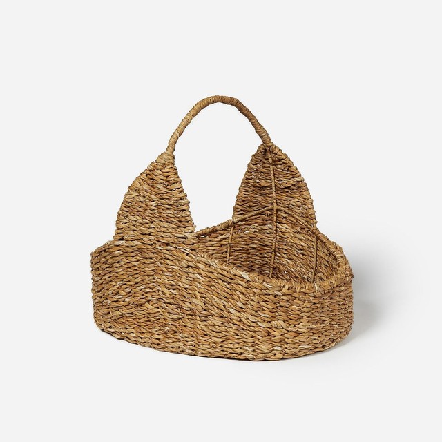 Natural weave sea grass fruit basket containers seagrass gift display baskets best quality