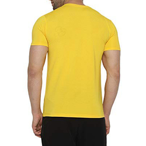 เสื้อยืดแขนสั้นผู้ชายสไตล์สตรีท ระบายอากาศได้ดี ผลิตจากโรงงานโดยตรง เนื้อผ้าสแปนเด็กซ์/โพลีเอสเตอร์ 300 กรัม ปรับแต่งได้ - Product Image 6