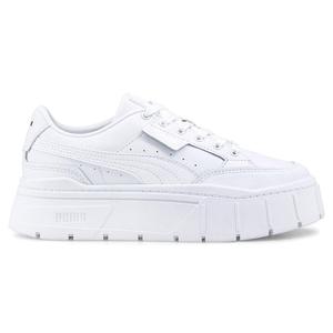 Sneaker con lacci con plateau in pelle Mayze Stack | Puma - Product Image 1