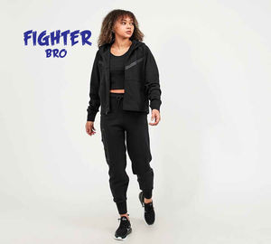 Survêtement doux 100 % coton pour femme, taille personnalisée, idéal pour l'été, le sport, le fitness, le jogging et la maison – Fournisseur OEM pour les acheteurs en gros et l'exportation - Product Image 5