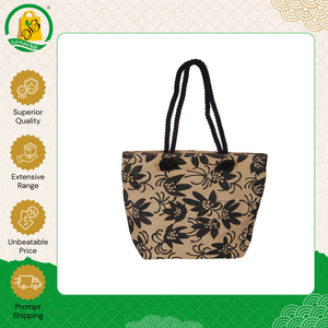 Sac de plage en jute de qualité supérieure, nouveau style, vente en gros, écologique, avec impression intégrale, poignée rembourrée tissée, en vente - Product Image 5