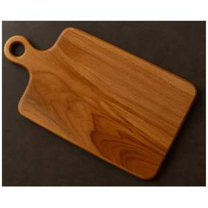 Planche à découper en bois, ustensile de cuisine durable, légère, en bois massif, de haute qualité, emballage en boîte, forme rectangulaire, passe au lave-vaisselle - Product Image 3