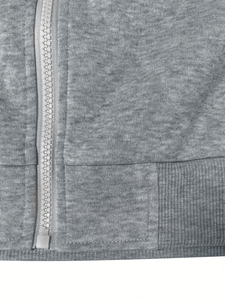 เสื้อแจ็คเก็ตขนแกะกันลมสำหรับผู้หญิง คอปกพับได้ ซิปปิด ลายทาง ดีไซน์วินเทจฟูฟ่อง สำหรับฤดูหนาว - Product Image 5