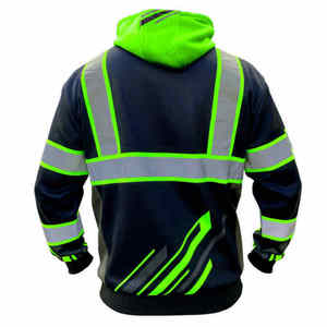 Disponible en Todos los Colores y Tallas, Sudadera de Seguridad de Manga Larga, Alta Visibilidad, Reflectante, Ignífuga, Transpirable, de Poliéster - Product Image 3