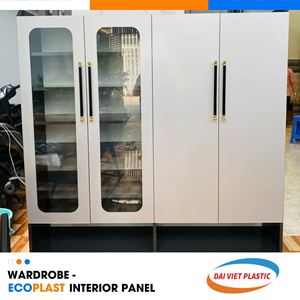 Armario resistente al moho Panel interior de PVC La mejor FÁBRICA DE Vietnam para paneles interiores - Product Image 4