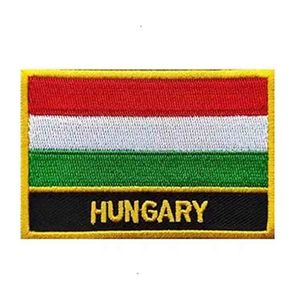 1 parche bordado con la bandera de Hungría, para planchar o coser. - Product Image 6