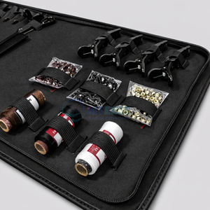 Kit de Herramientas de Extensión de Cabello Reutilizables Ligeras de Acero Inoxidable con Pinzas para Uso Profesional en Salón, Calidad Grado A+ - Product Image 3