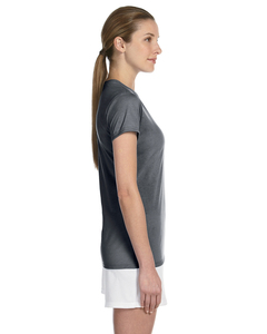เสื้อยืดลำลองผู้หญิงทรงหลวมใส่สบายสำหรับฤดูร้อน ผ้าฝ้าย 100% ระบายอากาศได้ดี แห้งเร็ว สีพื้น น้ำหนักเบา ขายส่ง คุณภาพดีที่สุด ทันสมัย - Product Image 5