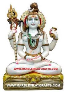 Makrana-estatua de mármol blanco, Lord Shiv Ji - Product Image 5