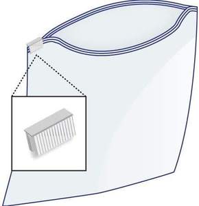 Bolsas de Congelación Slider Quart de Grado Alimenticio, Fáciles de Abrir y Reutilizar, Transparentes, de LDPE, para Almacenar Leche y Azúcar - Product Image 2