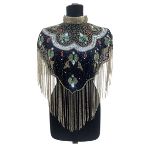Vestido Tipo Capa con Cuentas, Hecho a Mano, 100% Algodón, Alta Calidad, para Mujer, Moda 2026, Disponible a Precio de Mayoreo para Exportación - Product Image 1