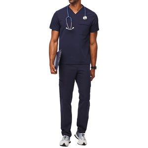 Uniformes Médicos para Hombre, Trajes de Médico Elásticos para Hombre, Uniformes Quirúrgicos de Enfermería, Ropa de Trabajo de Alta Calidad - Product Image 2