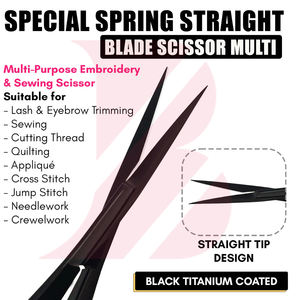 Tijeras para cejas de color negro plasma, antideslizantes, duraderas, ligeras, de primera calidad, fáciles de usar, tijeras de belleza multiusos - Product Image 2