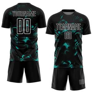 Nuevo uniforme de fútbol con diseño elegante para hombre, camiseta de fútbol personalizada, uniformes de fútbol transpirables para entrenamiento de fútbol - Product Image 1
