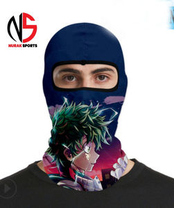 Nuevo Estilo Pasamontañas Personalizable con Orejas de Oso y Orificio para la Nariz, Cálido, Liso, Tejido, para Deportes de Invierno, con Diseño de Animal - Product Image 1