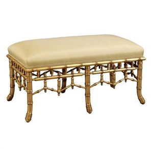 Fabriqué avec robustesse et douceur, le pouf en métal et velours est une illustration de l'harmonie des contraires, un pouf magnifique. - Product Image 4