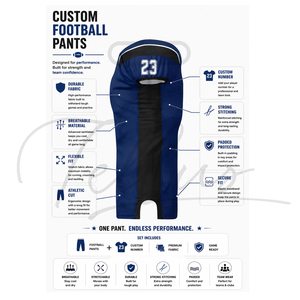Jersey de Fútbol Americano Personalizado con Letras y Números Cosidos, Uniforme de Fútbol Americano para Práctica para Adultos y Jóvenes - Product Image 5