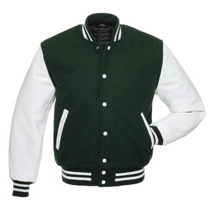 Uniforme de Béisbol Americano Personalizable Unisex, Chaqueta de Invierno con Forro Polar, Transpirable, de Punto, con Botones Forrados de Poliéster/Algodón, 80g - Product Image 4