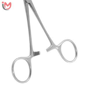 Pinces de préhension de tissus et d'organes Collin Premium 20cm 23cm en acier inoxydable, instruments chirurgicaux vétérinaires et médicaux - Product Image 3