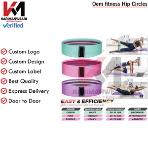 Booty Resistance Hip Circle Men Women Gym Glute Activation Strength Workout Training OEM Supplier - Product Image 4