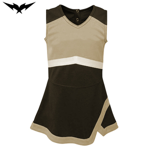 Bigetron Sports Cheerleader Uniform Sets Custom Team Name Heat-Transfer Printing Sports Dance Outfit Skirt <b>Vest</b> Top - Product Image 3