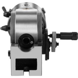 Set di Teste Divisorie Semi Universali di Precisione BS 0 con Mandrino a 3 Griffe da 5 Pollici e Tavola Rotante Motorizzata per Fresatrice - Product Image 6