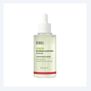 Sérum coréen pour le soin de la peau Acwell Tea Tree Blemish Control Ampoule 80ml, sérum visage à la niacinamide - Product Image 5