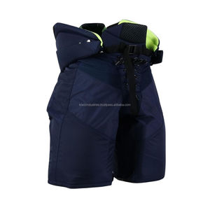 Windproof Training <b>Game</b> <b>Padded</b> Shell Lightweight Ice Hockey Pants Youth Adult Adjustable Waist Professional Breathable Pants - Product Image 1