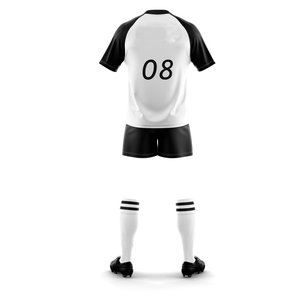 Conjuntos de Uniformes de Rugby Unisex de Alta Calidad, Transpirables, 100% Poliéster, que Absorben la Humedad, Ecológicos, al por Mayor, Nuevos y Cosidos - Product Image 4