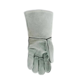 Guantes de soldadura de piel de cabra de grano completo de alta calidad, resistentes al calor, guantes de cuero para soldadura TIG para trabajadores soldadores. - Product Image 5