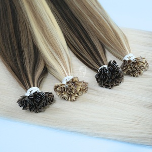 Extensiones de Cabello de Queratina con Punta Plana, Colores Personalizados Negro/Marrón/Rubio, Extensiones de Cabello Humano Hechas en Vietnam 2026 - Product Image 2