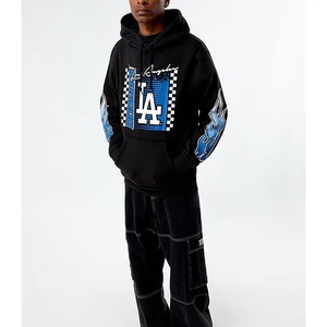 Sweat à capuche d'hiver pour homme personnalisé OEM, 100% coton, écologique, imperméable, impression numérique, design graphique, haute qualité, prix raisonnable - Product Image 3