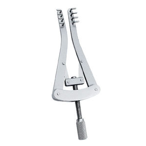 Retractor Manual Autoajustable ALM, Instrumento Quirúrgico de Acero Inoxidable, Separador de Heridas, Herramienta para Quirófano - Product Image 1