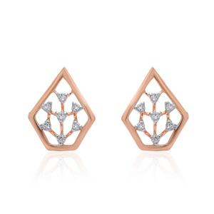 Diamant naturel non monté de 0,08 carat, couleur H I, taille brillant rond, clarté VS SI, blanc, pierre authentique extraite de la terre, pour boucles d'oreilles - Product Image 3