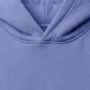 Sweats à capuche pour hommes, couleur unie, coupe oversize, pull, vente en gros, logo personnalisé, homme femme, molleton épais, streetwear, hauts - Product Image 4