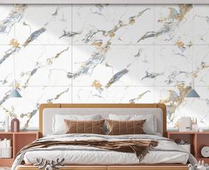 Carreaux de porcelaine pour mur de fond, chambre et salle à manger, 600x1200mm, carreaux de luxe ultra brillants, lumière douce, antidérapants, pour sols intérieurs - Product Image 5