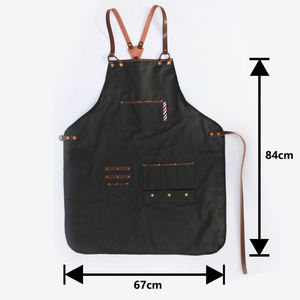 Delantal de cuero de vaca resistente al calor, delantal de soldadura de cuero partido, delantal de soldadura de cuero partido de alta resistencia personalizado, delantal de cuero - Product Image 5