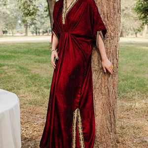 Fabricante y Proveedor Mayorista de Ropa de Moda Kaftan, Vestidos Largos Holgados, Producción de Prendas Personalizadas - Product Image 2