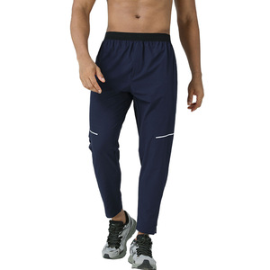 Custom Casual Gym Jogger Sweatpants Men Running Quick Dry Slim Bodybuilding Sports <b>Trousers</b> Stretchy Fitness Training Nonwoven - Product Image 4