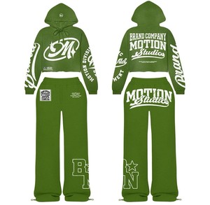 Conjuntos de Sudadera Personalizados para Mujer, Diseño Nuevo de Invierno, Sudadera Corta con Cierre y Pantalones Deportivos, Traje Deportivo Informal de 2 Piezas - Product Image 1