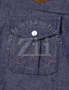 Camisa a Cuadros de Manga Larga Ligera CAT2 Frc, 100% Algodón, Resistente a las Llamas, para Soldadura, Popular, con Triple Costura, Ajustada, FR - Product Image 3