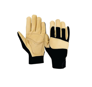 Gants de travail robustes pour chauffeurs, protection TPR, poignet élastique, en cuir de mouton blanc, imperméables et respirants, vente en gros - Product Image 6