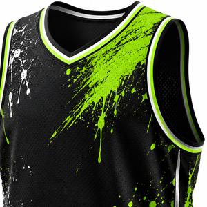 Fabricante y Exportador Mayorista de Camisetas de Baloncesto Deportivas, Proveedor de Uniformes de Equipo Personalizados OEM, Poliéster Premium Transpirable - Product Image 6