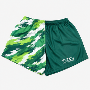 Pantalones Cortos Deportivos para Atletas, Corte Regular, Secado Rápido, Diseño de Atardecer - Product Image 5