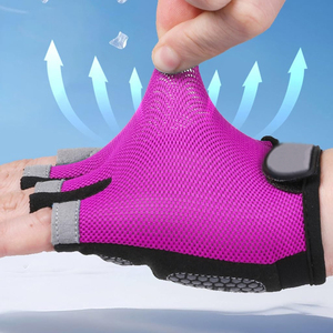 Guantes de Ciclismo con Logotipo Personalizado para Días de Entrenamiento, Diseño Personalizado, Guantes de Medio Dedo para Desplazamientos y Ciclistas, Guantes de Alta Calidad - Product Image 5